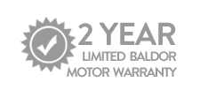 2 Year Baldor Motor Warranty