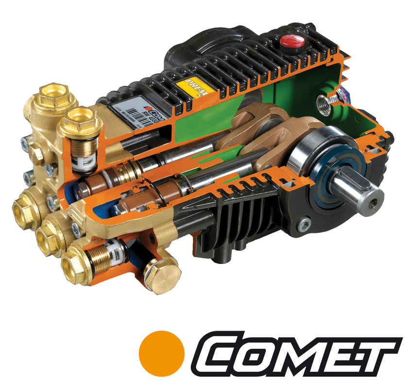 Comet Pump Cutaway Illustration