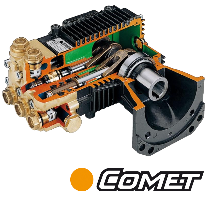 Comet Pump Cutaway Illustration